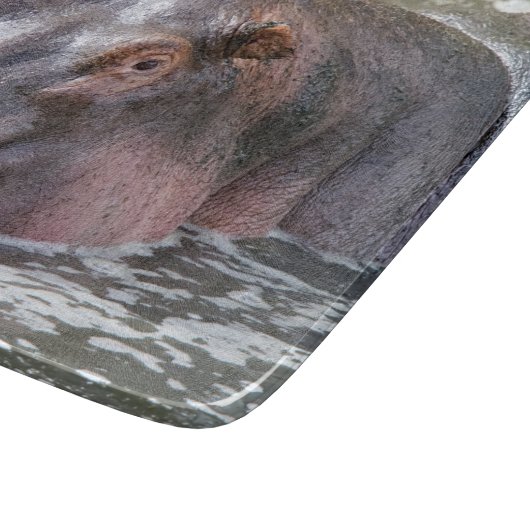 Happy Hippo Schneidebrett (Ecke)