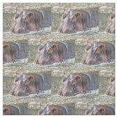 Happy Hippo Stoff (Muster)