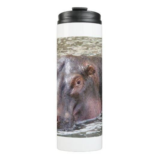 Happy Hippo Thermosbecher (Vorderseite)