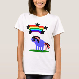 Happy Hippy Rainbow Unicorn T-Shirt