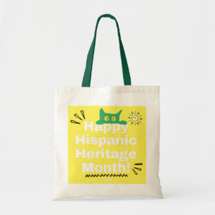 Happy Hispanic Heritage Monat! - Lindo Gatito Tragetasche