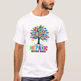 Happy Hispanic Heritage Montag farbenfroh T-Shirt