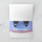 Happy Hockeydays Karte (Innenseite)
