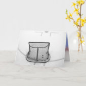 Happy Hockeydays Karte (Gelbe Blume)