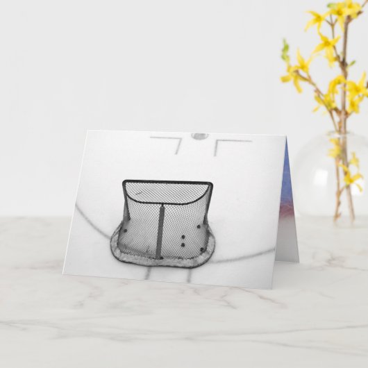 Happy Hockeydays Karte (Gelbe Blume)