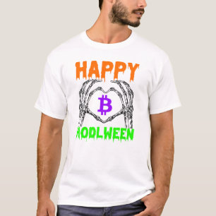 Happy Hodlween bitcoin - Halloween crypto T-Shirt