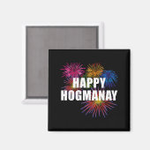 Happy Hogmanay Scotland New Years Eve Womens Top Magnet (Vorderseite/Rückseite)
