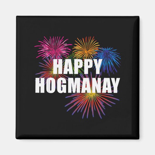 Happy Hogmanay Scotland New Years Eve Womens Top Magnet (Vorne)