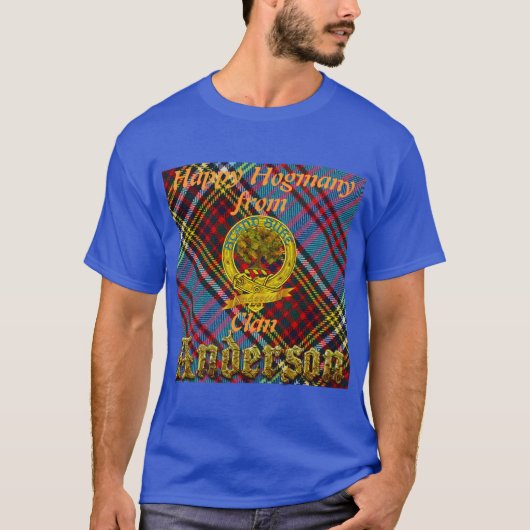 Happy Hogmany Anderson T - Shirt (Vorderseite)