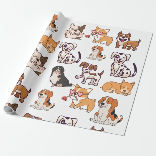 Happy Hogs Geschenkpapier (Ungerollt)