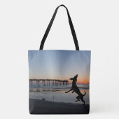 "Happy Hogs' Geschenktasche Tasche Wiederverwendba (Vorderseite)