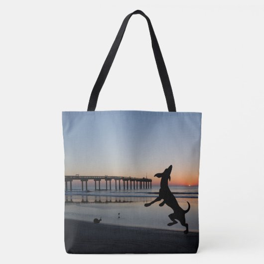 "Happy Hogs' Geschenktasche Tasche Wiederverwendba (Vorderseite)