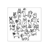 Happy Hogs Gummistempel (Prägung)