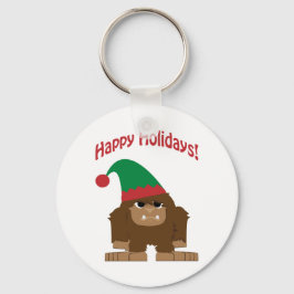 Happy Hokidays! Weihnachtsbigfoot Schlüsselanhänger