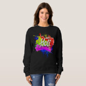 Happy Holi 2022 India Colors Spring Festival Hindu Sweatshirt (Vorne ganz)