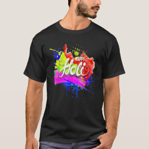 Happy Holi 2022 India Colors Spring Festival Hindu T-Shirt