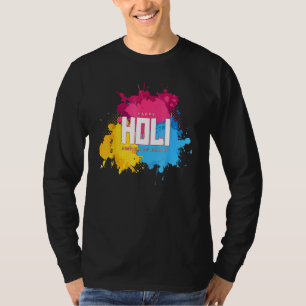 Happy Holi 2022 Indian Celebration Colors India Hi T-Shirt