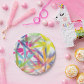 Happy Holi, Farbfestival, Holi-hai-Party Pappteller (Party)