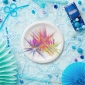 Happy Holi, Farbfestival, Holi-hai-Party Pappteller (Party)