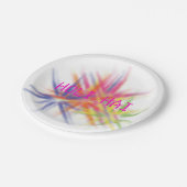 Happy Holi, Farbfestival, Holi-hai-Party Pappteller (Schrägansicht)