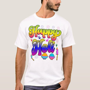 Happy Holi Festival 2023 T - Shirt