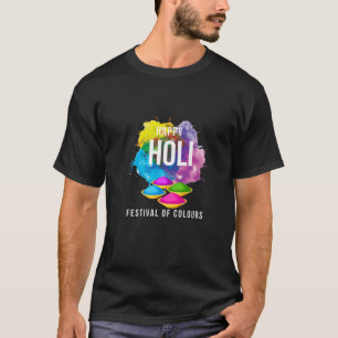 Happy Holi Festival der Farbe, feiern diese Hindu T-Shirt