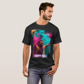 Happy Holi Festival Outfit T-Shirt (Vorne ganz)