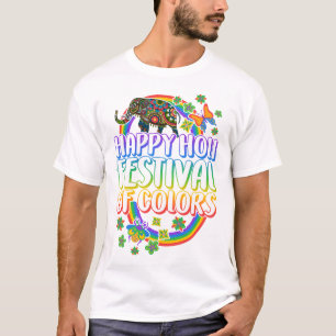 Happy Holi Festival Shirt, Farbenfest, T-Shirt