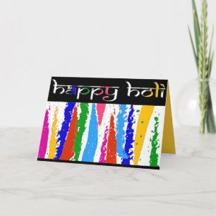 Happy Holi Greetings Karte