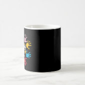Happy Holi Hands Frische Pasta machen Kaffeetasse (Mittel)