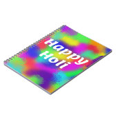 Happy Holi Notizblock (Linke Seite)