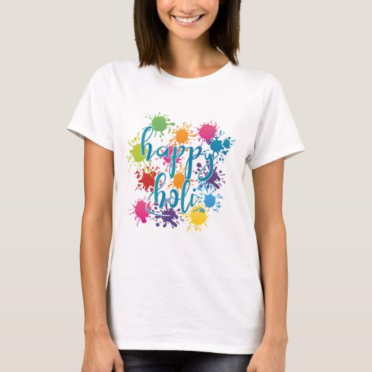 Happy Holi T-Shirt (Vorderseite)