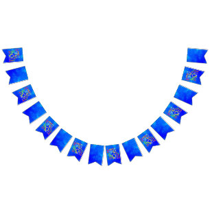 HAPPY HOLI typografie 1 Wimpelkette