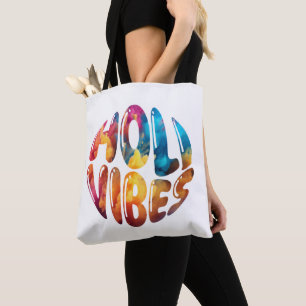 Happy Holi Vibes Hands Hindu Holi Festival Geschen Tasche