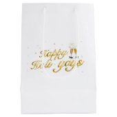 Happy Holi-Yays! Feiertagsplanung Mittlere Geschenktüte (Rückseite)