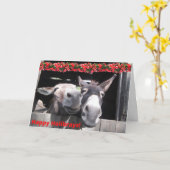 Happy Holibrays aus Bunny und Hershey! Karte (Gelbe Blume)