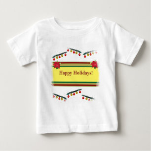 Happy Holiday Baby Shirt