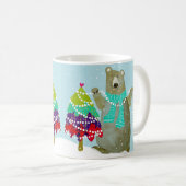 Happy Holiday Bear Tasse (VorderseiteRechts)