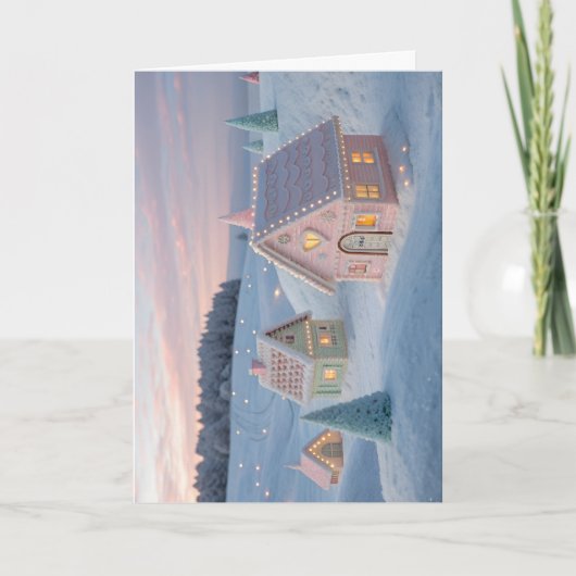 Happy Holiday Card Feiertagskarte (Vorderseite)