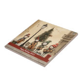 Happy Holiday Custom Holiday Trivet Fliese (Seite)
