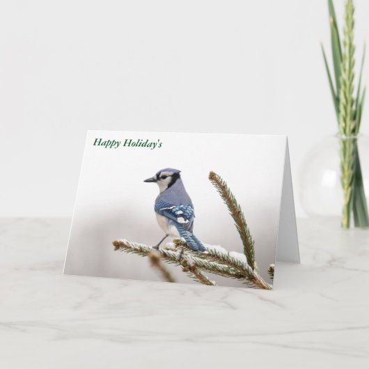 Happy Holiday Feiertagskarte (Vorderseite)