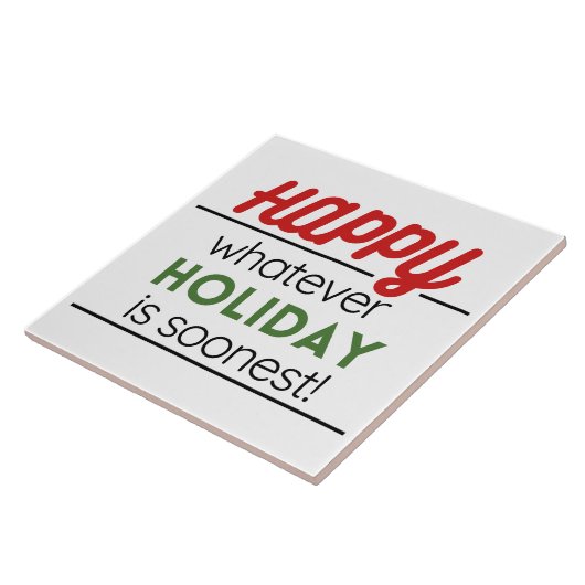Happy holiday  fliese (Seite)