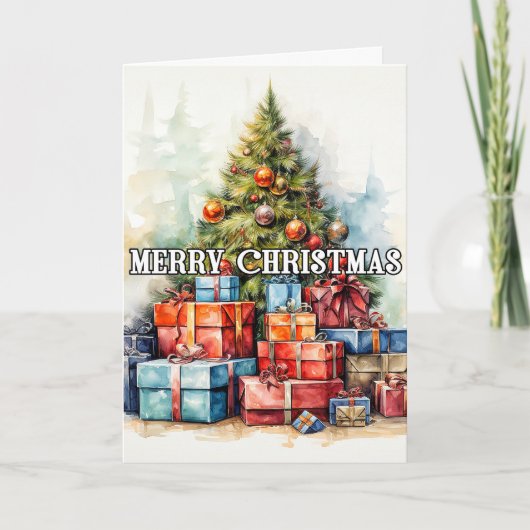 Happy Holiday | Frohe Weihnachten Jeder (Vorderseite)