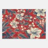 Happy Holiday Geschenkpapier Set (Vorderseite)