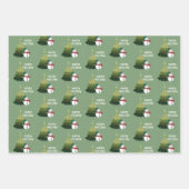 Happy Holiday Geschenkpapier Set (Vorderseite 2)