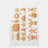 Happy Holiday Geschirrtuch (Vertikal)