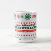 Happy Holiday Kaffeetasse (Mittel)