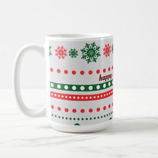 Happy Holiday Kaffeetasse (Links)
