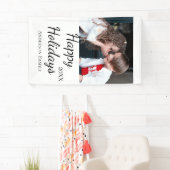 Happy Holiday Kinder Foto Moderne Geschenke Text Banner (Insitu)