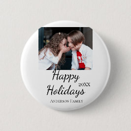 Happy Holiday Kinder Foto Moderne Geschenke Text Button
